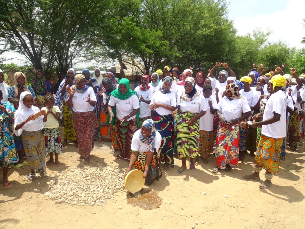 Activité avec le groupement de femmes Wankanéki