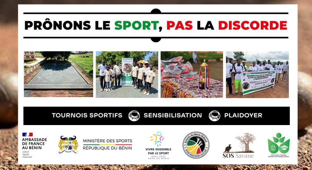 « Prônons le sport, pas la discorde »